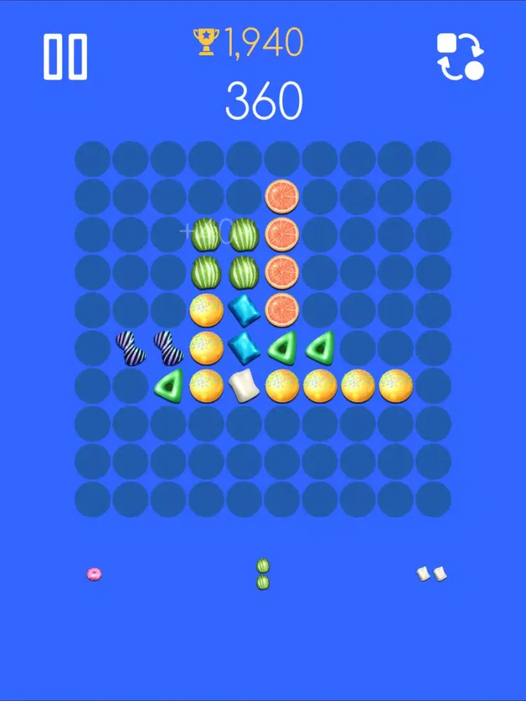 تصاویر Block and Square - Puzzle lineup break bricks bubble iPad 
