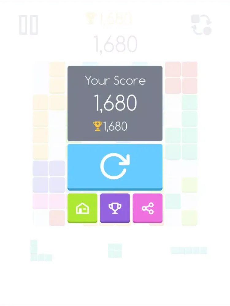 تصاویر Block and Square - Puzzle lineup break bricks bubble iPad 