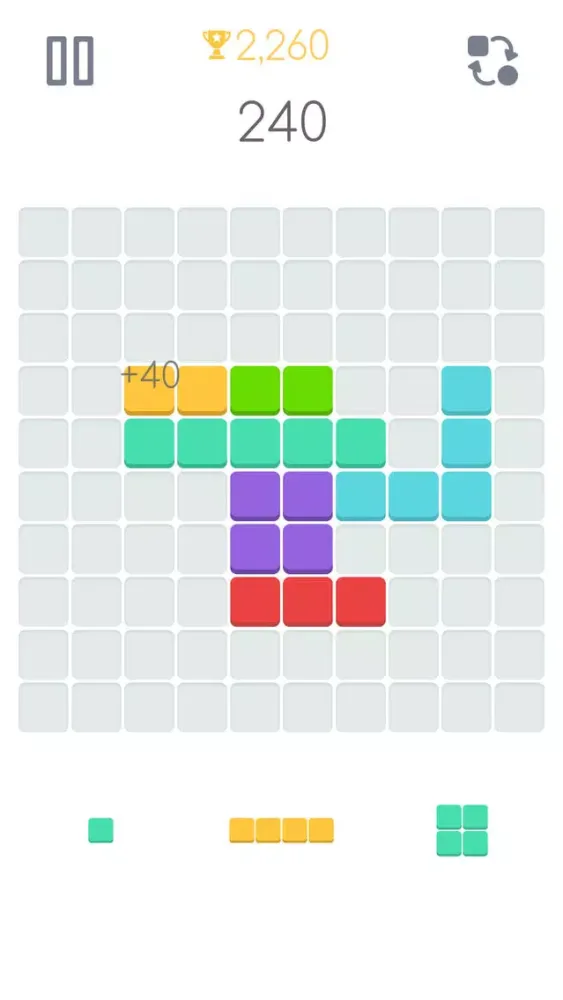 تصاویر Block and Square - Puzzle lineup break bricks bubble