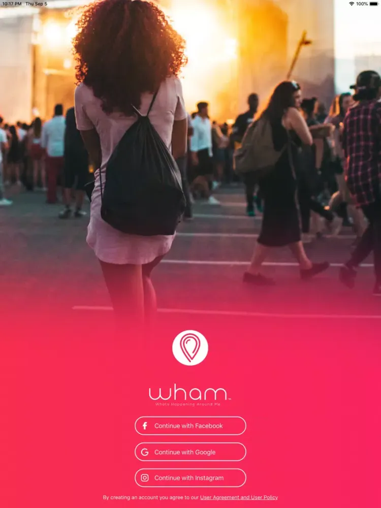 Wham-Whats Happening Around Me iPad  स्क्रीनशॉट
