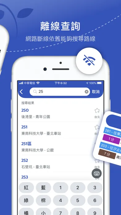 Bus Tracker Taipei應用截圖