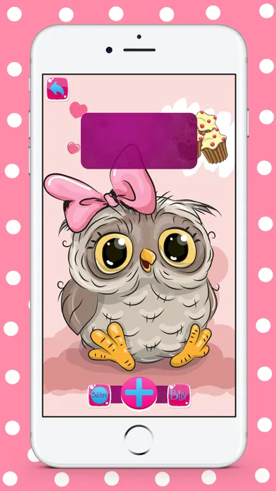 Cute Pink HD Wallpaper Maker 스크린샷