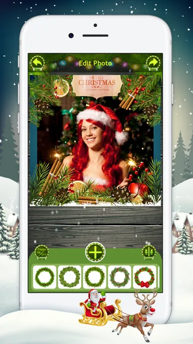 صور Christmas Photo Frames Studio