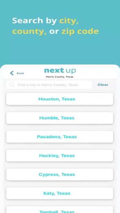 Capturas de pantalla de Next Up City Guide: Voter