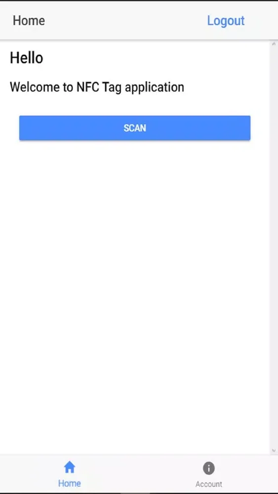 Screenshot di NFC Custom App