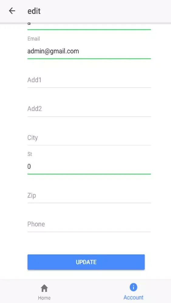 Screenshot di NFC Custom App