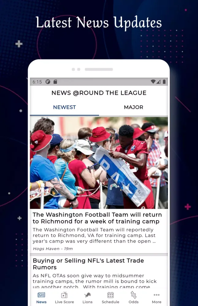 Lions - Football Live Score Screenshots