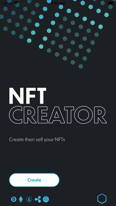 Ảnh chụp màn hình của NFT Creator - Sell your NFT's
