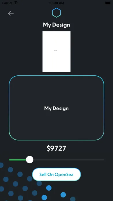 Ảnh chụp màn hình của NFT Creator - Sell your NFT's