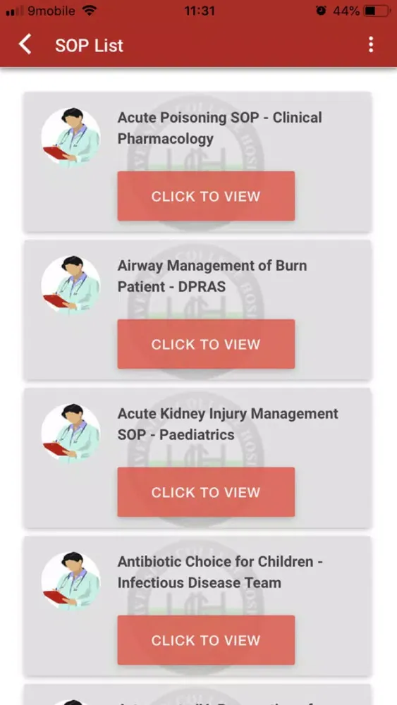 UCH SOP APP应用截图