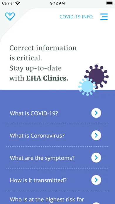تصاویر EHA Clinics HealthMate