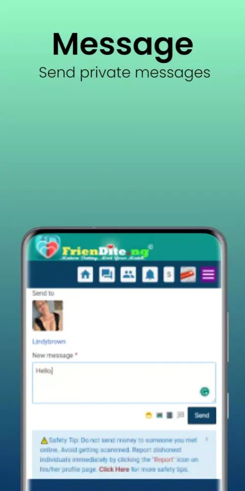 Friendite: Nigerian Dating App Screenshots