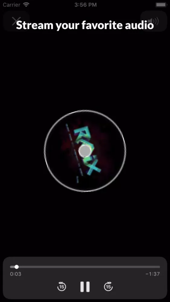 Captures d'écran de MStreaming for Newgrounds