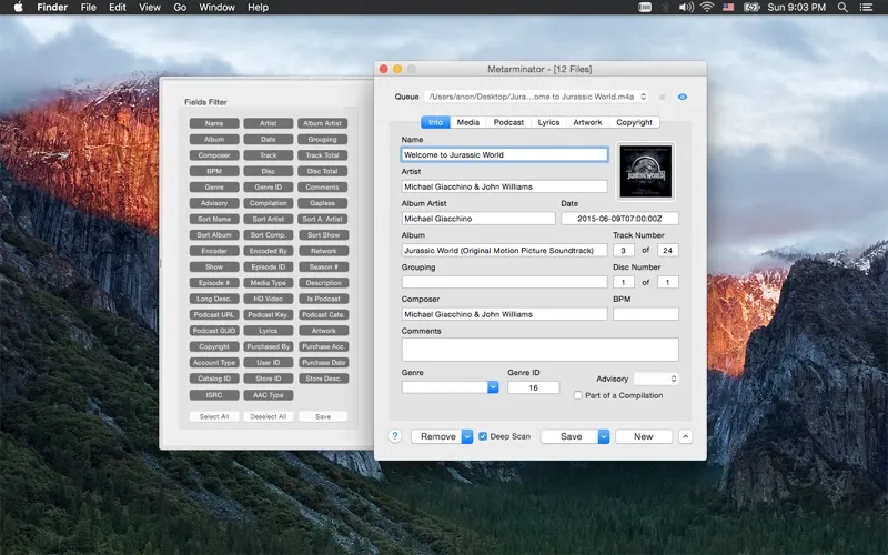 Metarminator - iTunes Metadata Editor & Personal Info Remover应用截图