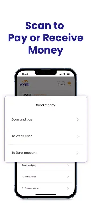 Capturas de tela do Wynk