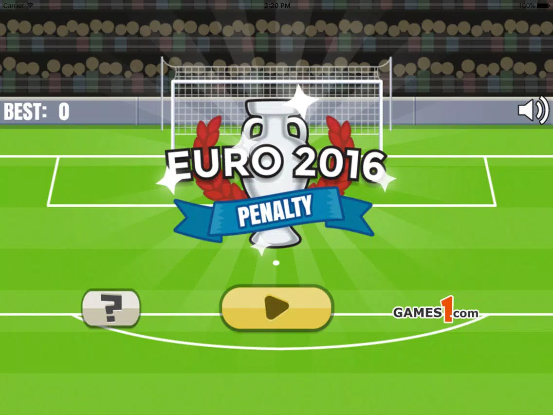 Goals Master Dream Football - Super Penalty Shootout Euro 2016 Edition iPad  Ekran Görüntüleri