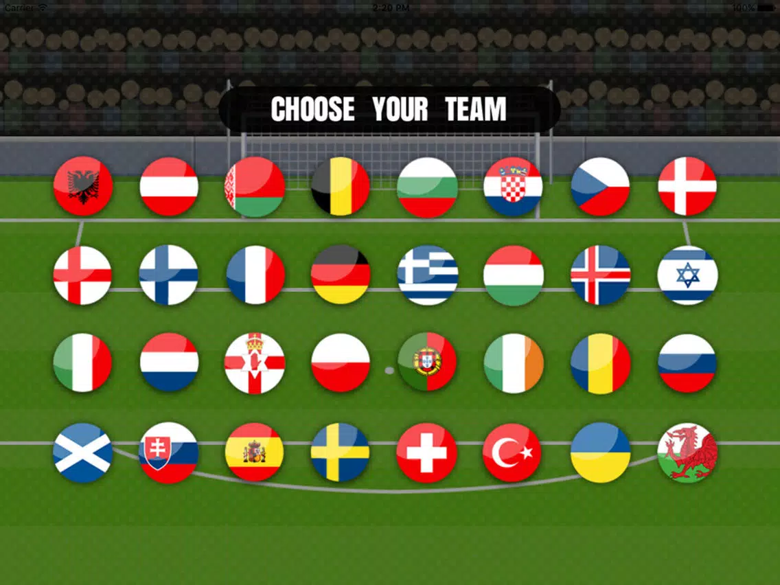 Goals Master Dream Football - Super Penalty Shootout Euro 2016 Edition iPad  Ekran Görüntüleri