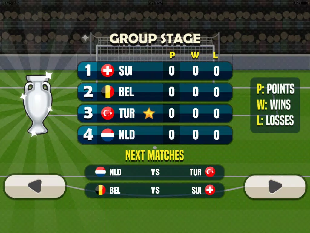 Goals Master Dream Football - Super Penalty Shootout Euro 2016 Edition iPad  Ekran Görüntüleri