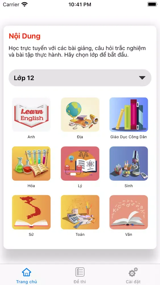Để học tốt - Cấp 2&3應用截圖