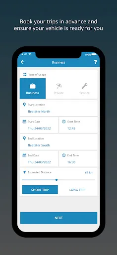 fleetster Corporate CarSharing应用截图