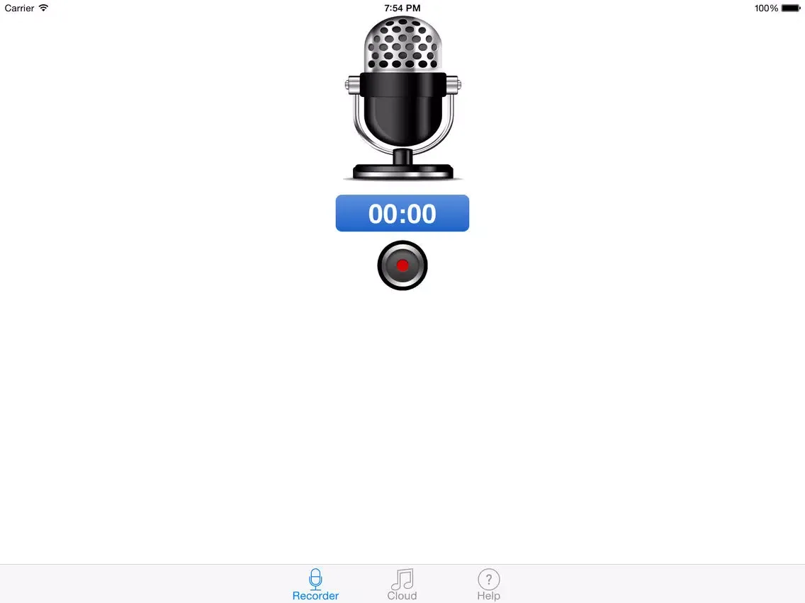 Screenshot di Voice Recorder Pro - Record Memo.s from Phone to Dropbox iPad 