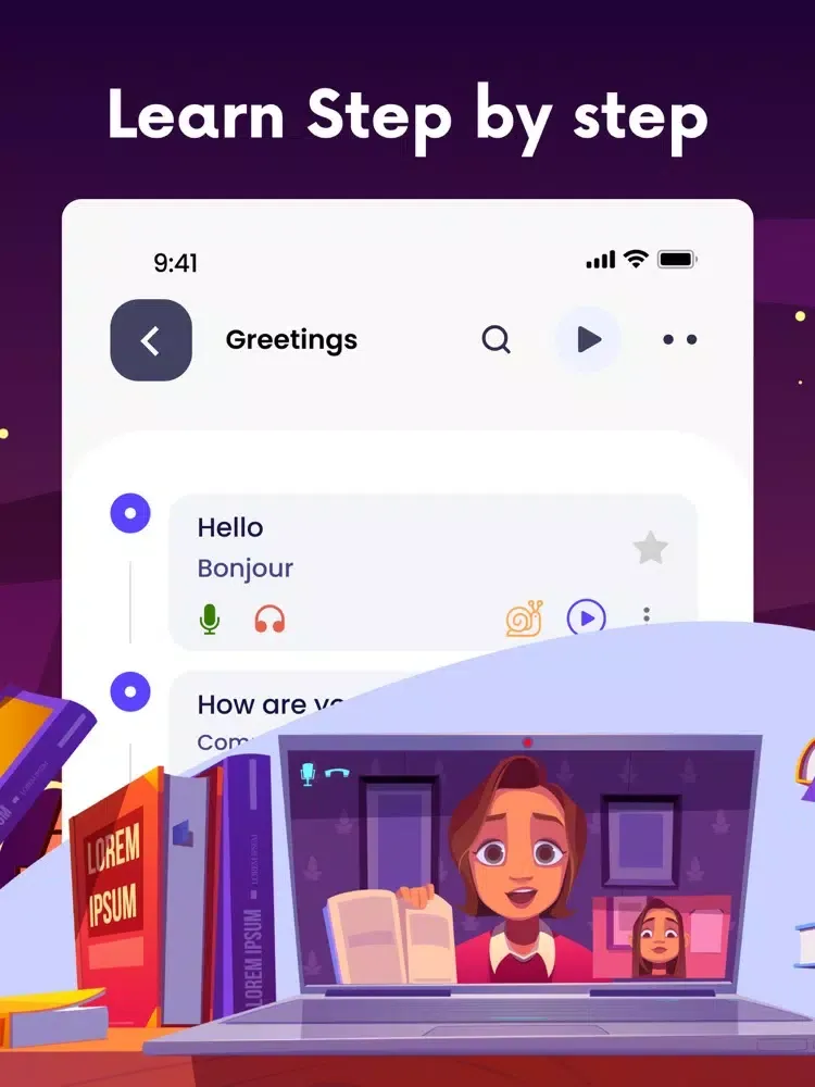 Babbel Learning French Daily iPad  Ekran Görüntüleri