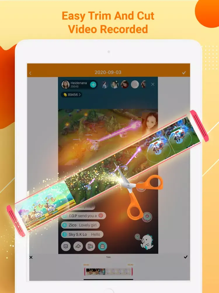 V Record - Screen Recorder iPad  Screenshots