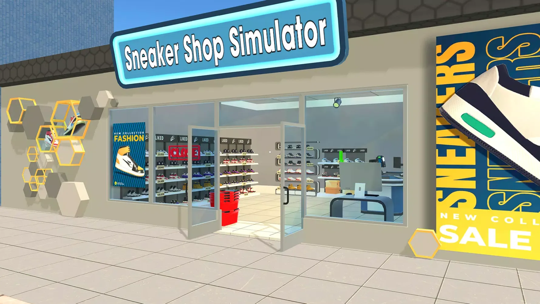 Captures d'écran de Shoe Shop Game: Market Manager
