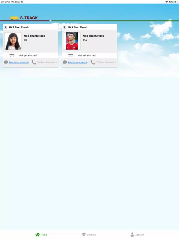S-TRACK iPad  스크린샷
