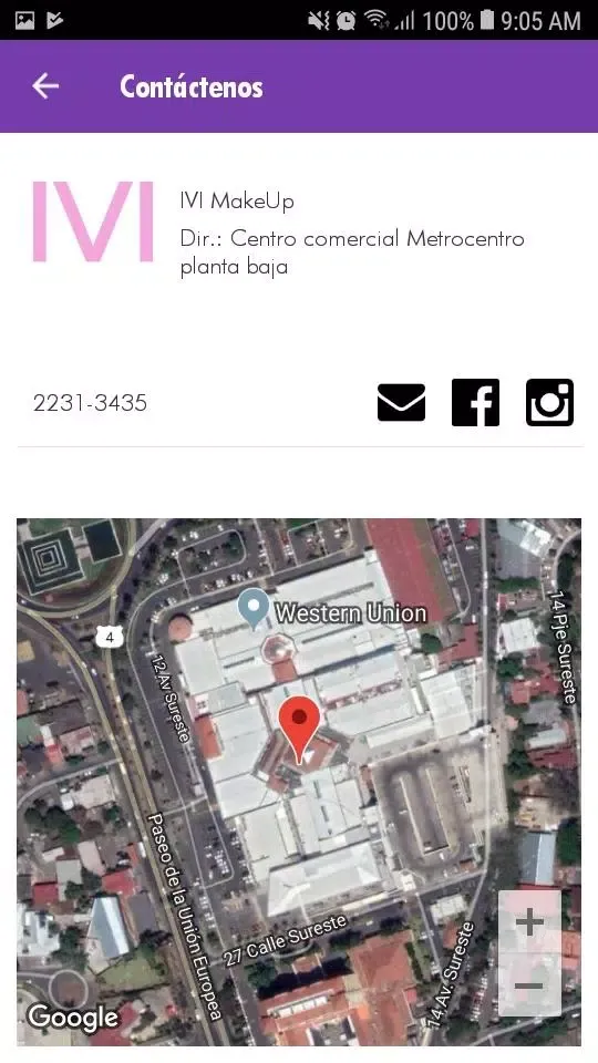 Captures d'écran de IVI MAKEUP STORE