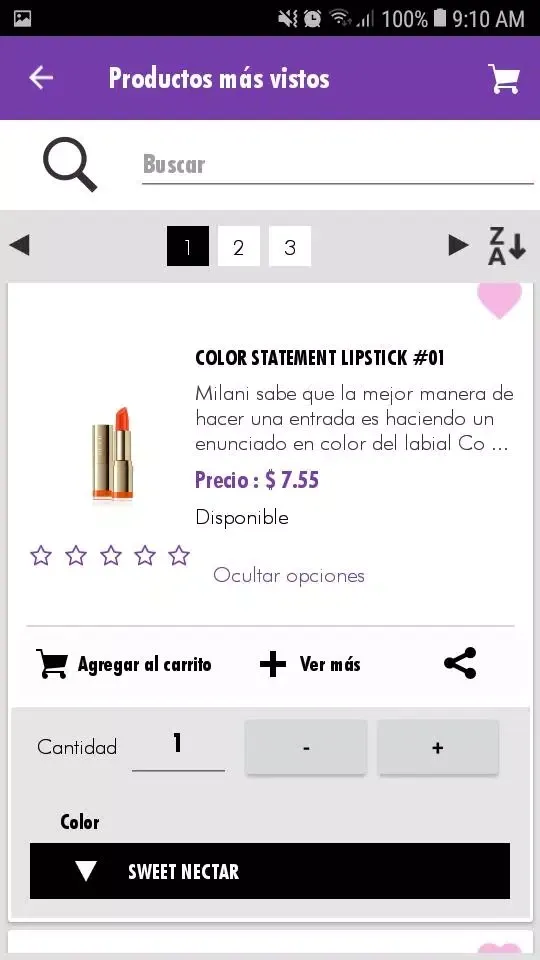 Captures d'écran de IVI MAKEUP STORE