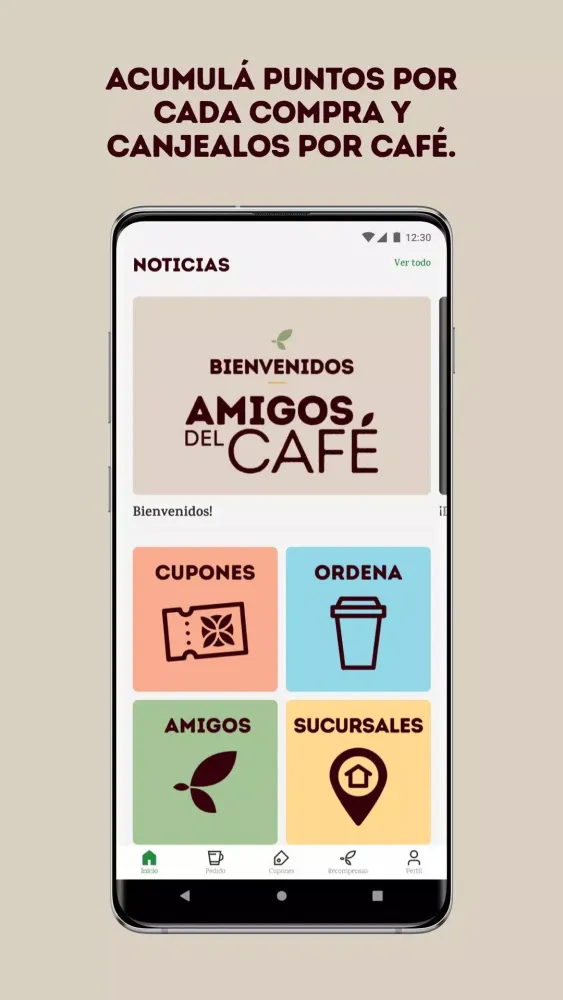Tangkapan layar Casa del Cafe