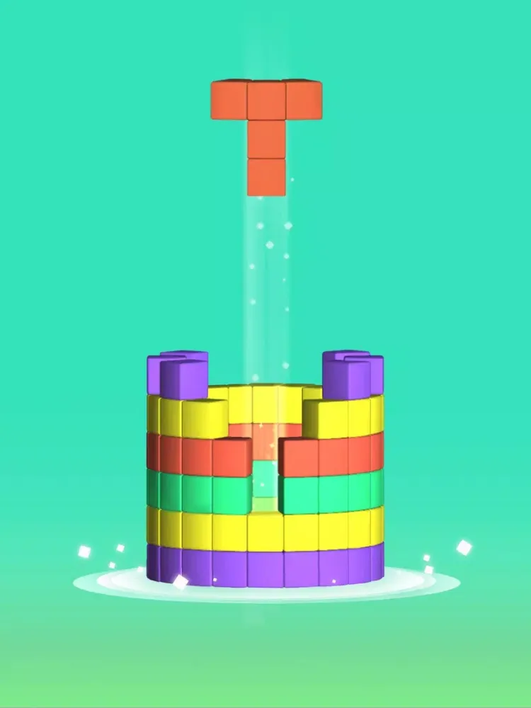 Captures d'écran de Block Puzzle 3D iPad 