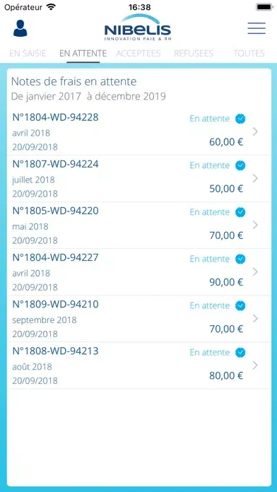 SIRH Nibelis Screenshots