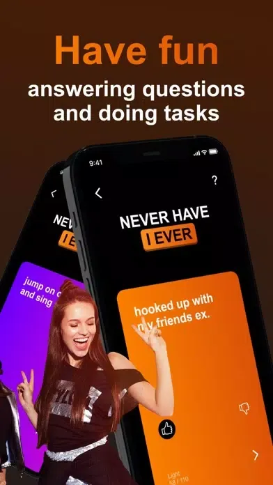 Tangkapan layar Never Have I Ever! Dirty Party