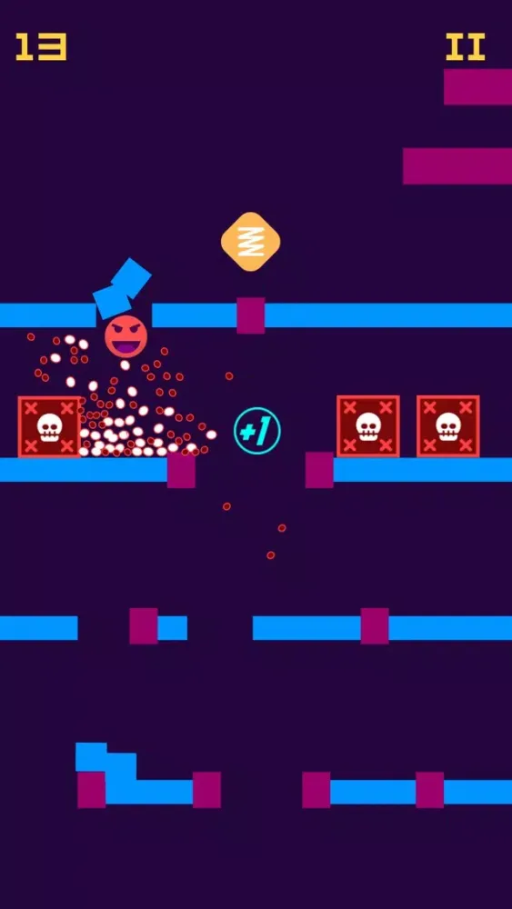 Captures d'écran de Jumping Ball - Can You Get 100 Crack Scores in Trivia Mode?