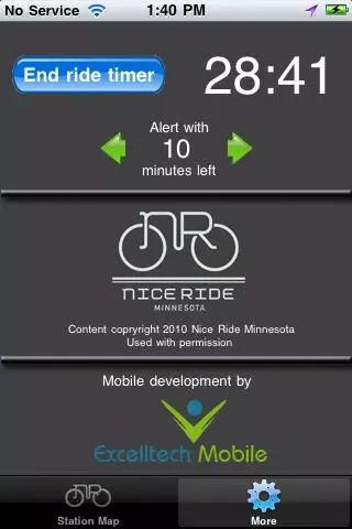 Скриншоты Nice Ride MN - Map and Timer
