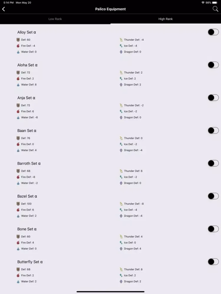 MHW Guide Wiki Companion iPad 应用截图
