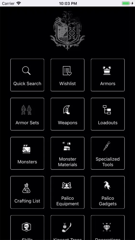MHW Guide Wiki Companion应用截图
