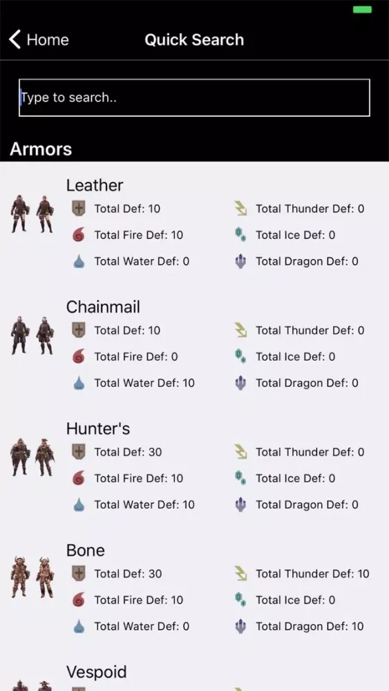 MHW Guide Wiki Companion应用截图