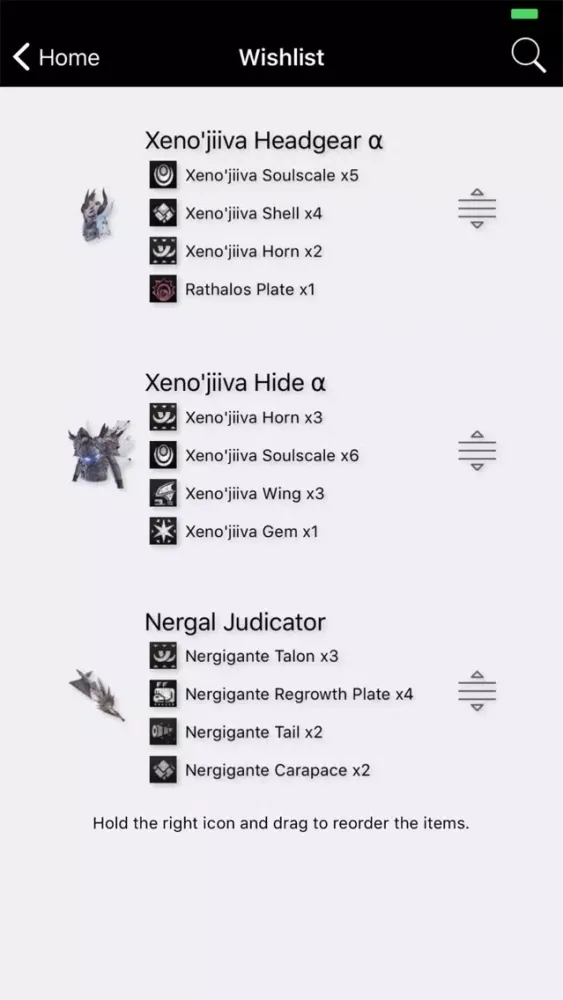 MHW Guide Wiki Companion应用截图