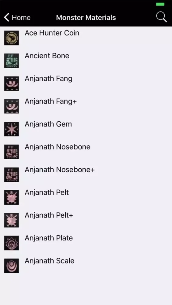 MHW Guide Wiki Companion应用截图