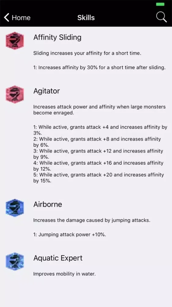MHW Guide Wiki Companion应用截图