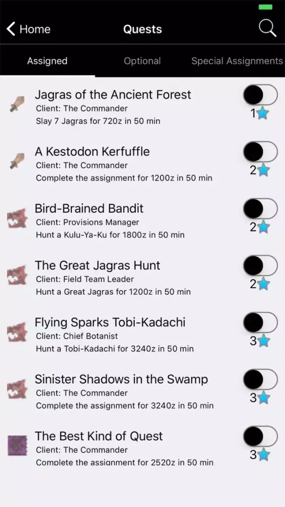 MHW Guide Wiki Companion应用截图