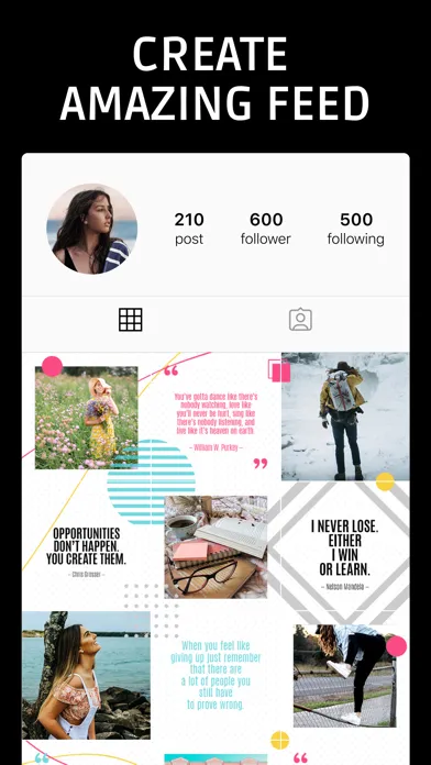 Split Pic: Add Grid On Photo # Screenshots