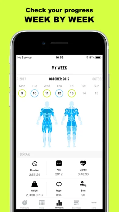 Gym Life - Workout Planner Screenshots