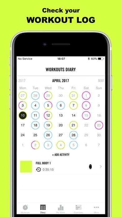 Gym Life - Workout Planner Screenshots