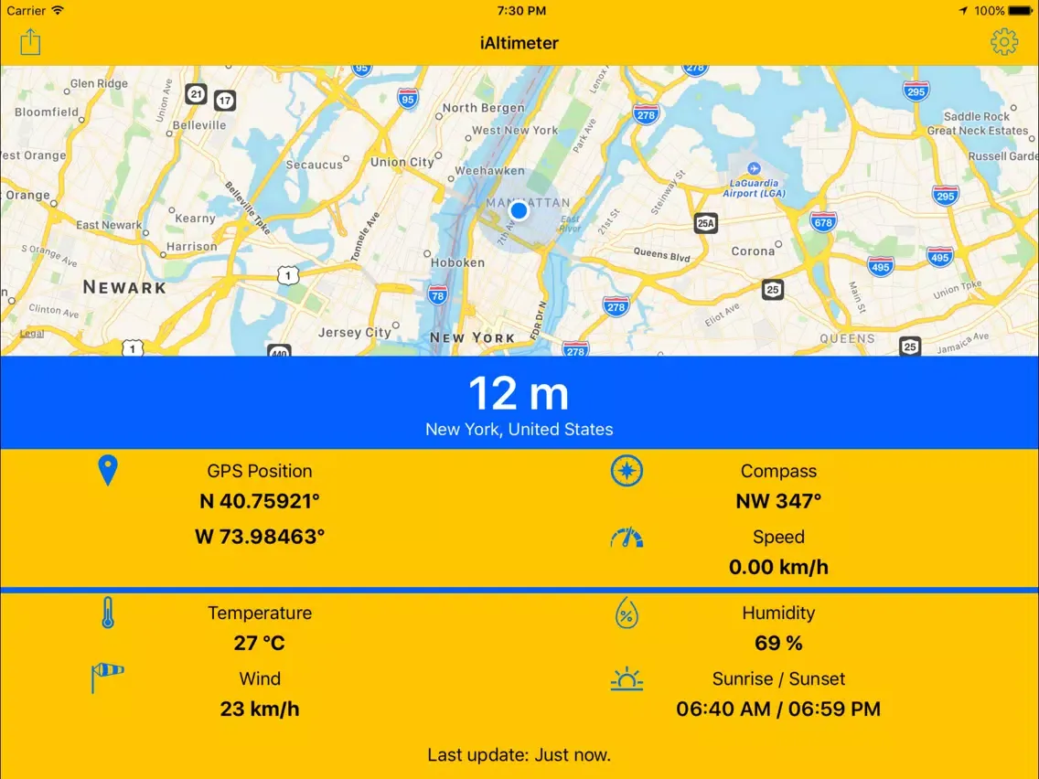 Screenshot di iAltimeter Pro GPS Tool iPad 