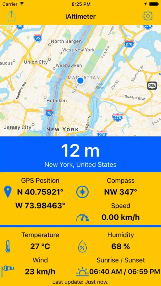 Screenshot di iAltimeter Pro GPS Tool