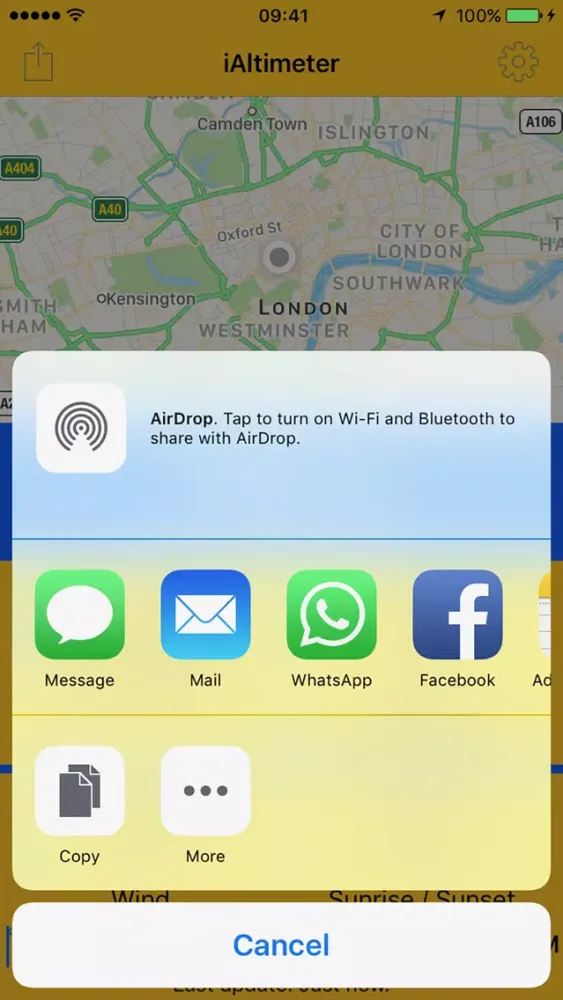 Screenshot di iAltimeter Pro GPS Tool